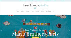 Desktop Screenshot of lorigarciastudios.com